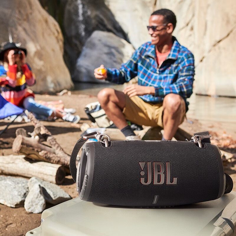 JBL XTREME3 音乐战鼓三代 便携蓝牙音箱 户外音箱 电脑音响 低音炮 四扬声器系统 防尘防水 黑色音响