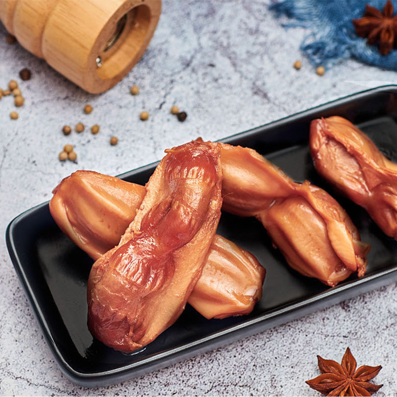 [满199减100]来伊份 卤鸭肫130g独立小包装零食小吃高清大图