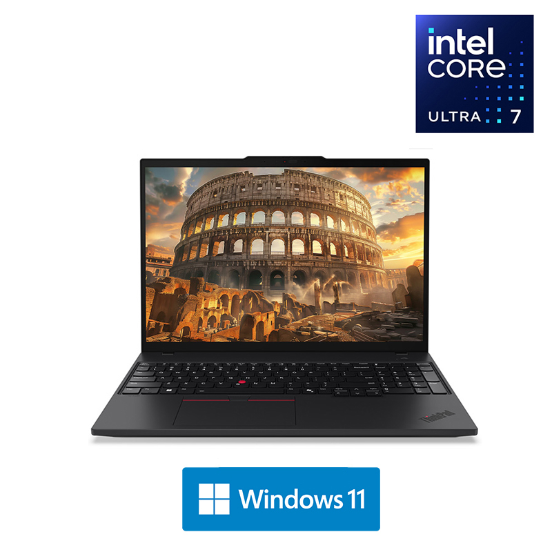 ThinkPad T16 00CD AI 2024 酷睿版 16英寸设计师工程设计编程开发轻薄商务办公本笔记本手提电脑 定制Ultra7-155H ARC显卡 32G内存 2T固态高清大图