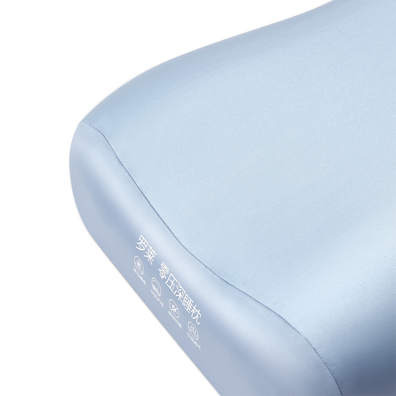 罗莱 零压深睡枕-蓝色男款高清大图