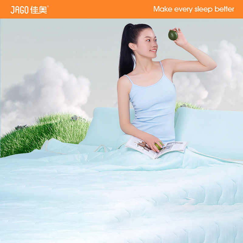 佳奥(JAGO)果冻弹弹被青柠色200*230cm 1800G±100高清大图