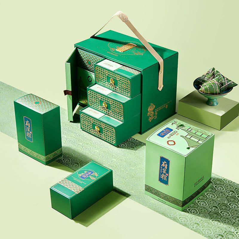 鲜品屋-2.7kg府宴•御府臻礼端午粽子鸭蛋礼盒臻味端午鲜品屋图片