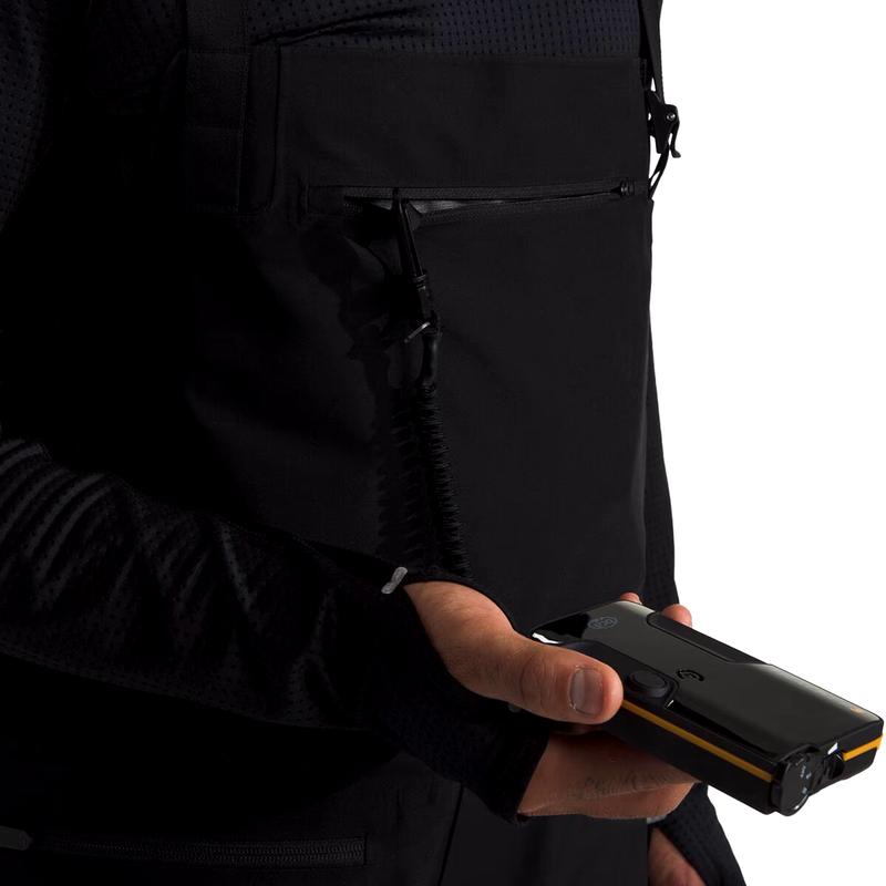 THE NORTH FACE男士防水透气三层雪裤 滑雪登山全覆盖可调吊带裤高清大图