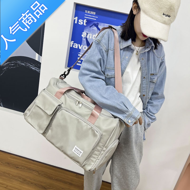 FENGHOU旅行包女手提大容量男防水轻便待产收纳短途出门旅游包学生行李袋旅行包男女高清大图