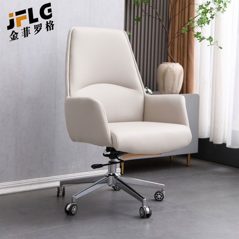 苏宁 金菲罗格 办公家具西皮中班办公会议经理椅高清大图