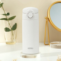 膳魔师（THERMOS）保温杯304不锈钢便捷轻量男女士不锈钢保温保冷TCOK-350 350ML 白色