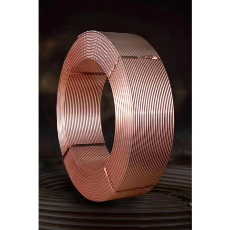 帮客材配 佳恒 家用空调铜管(φ9*0.7mm) 木轮包装 120(±2)KG / 盘 金色16W