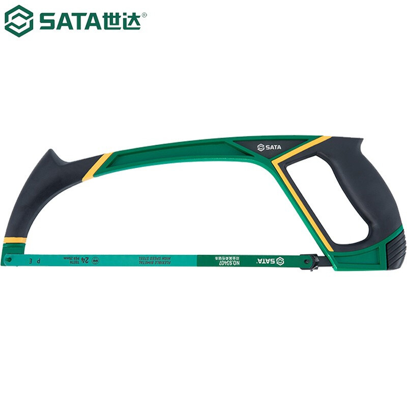 世达(SATA)钢锯合金型钢锯家用锯子 重型铝合金锯弓 12寸 93402A高清大图
