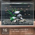 鱼缸水族箱造景装饰套餐仿真水草缸金鱼缸布景摆件懒人假山珊瑚景 默认尺寸 创意套景16