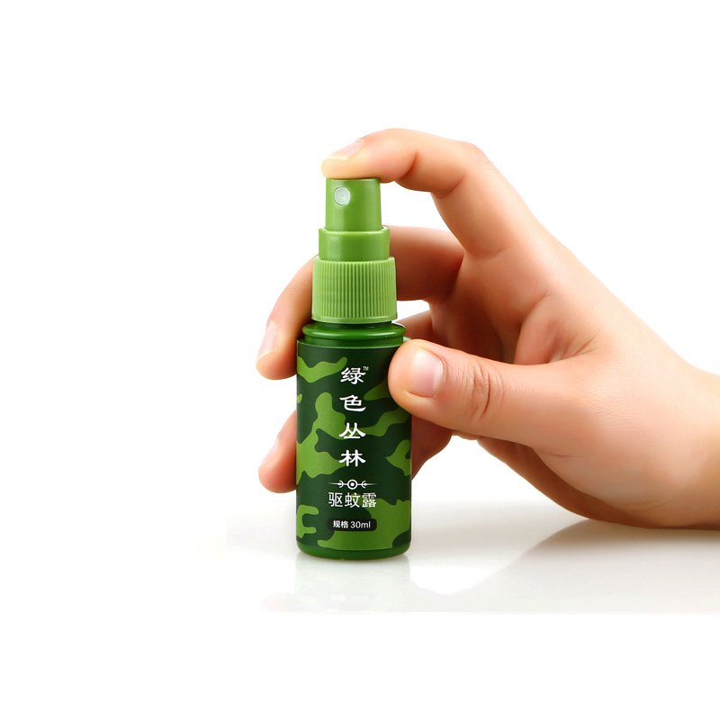 绿色丛林驱蚊液野外驱蚊液驱蚊水蚊不叮防蚊虫喷雾剂户外驱蚊液1瓶