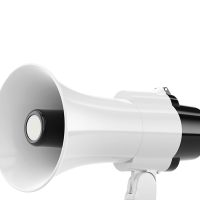 JUNXU 喇叭扬声器 喊话器 小型扩音器 300秒录音+600米穿透 2件