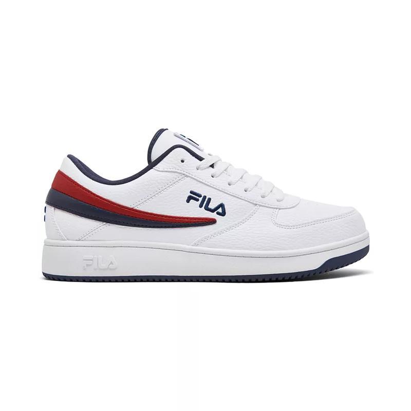 斐乐(FILA)男款低帮休闲运动鞋经典百搭 Lace-up透气减震跑步鞋