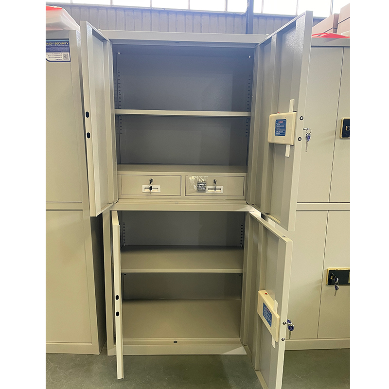 航向星途SH-1850现代中式文件柜90x42x185cm储藏实用可定制不锈钢卧室柜办公好物高清大图