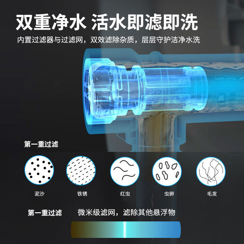 松下(Panasonic)智能马桶盖洁身器电子坐便盖即热DL-RRTK09CWS