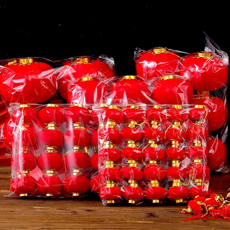 丝绒小灯笼 5cm 25个/包 单位:包