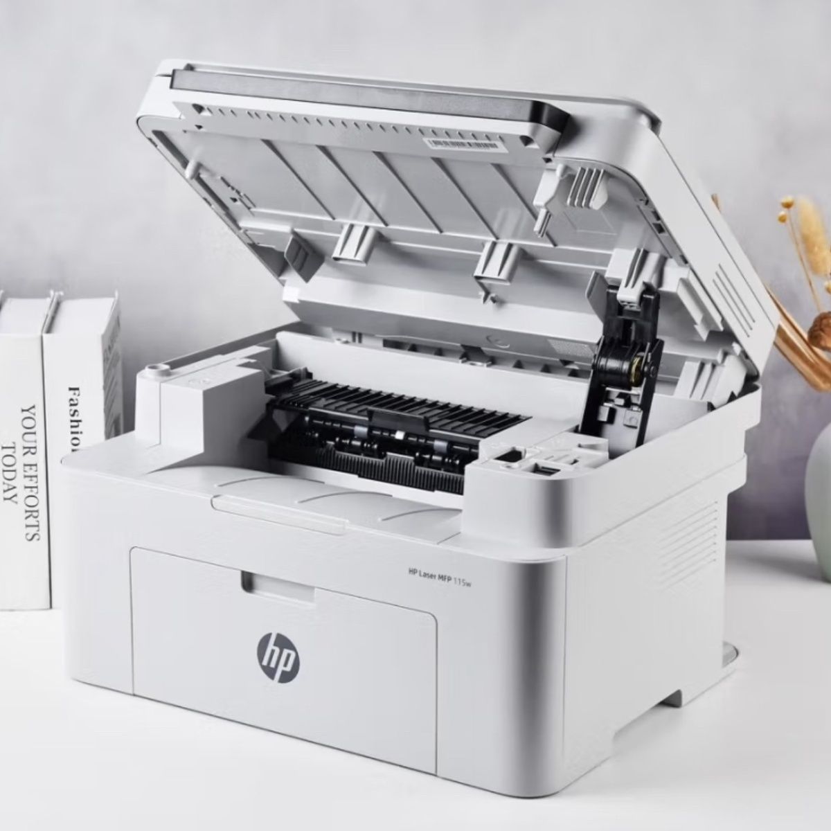 惠普(HP)115w 新一代黑白激光无线多功能打印机一体机(打印、复印、扫描)惠普打印机 套餐七:机器+2支原装升级硒鼓+4支粉高清大图