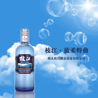 6瓶装 42度枝江酒蓝柔特曲白酒 500毫升*6瓶 湖北酒 国产白酒
