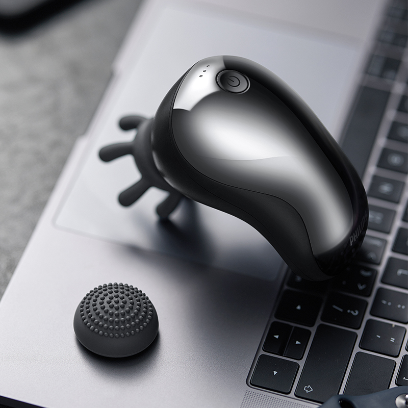 飞利浦迷你筋膜枪mini按摩仪肌肉放松按摩器运动健身按摩枪小巧便携PPM3501G!