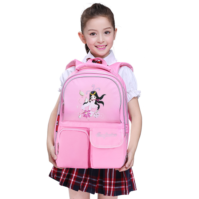 孔子书包小学生136年级男女孩轻便减负超轻时尚儿童动漫双肩包k501