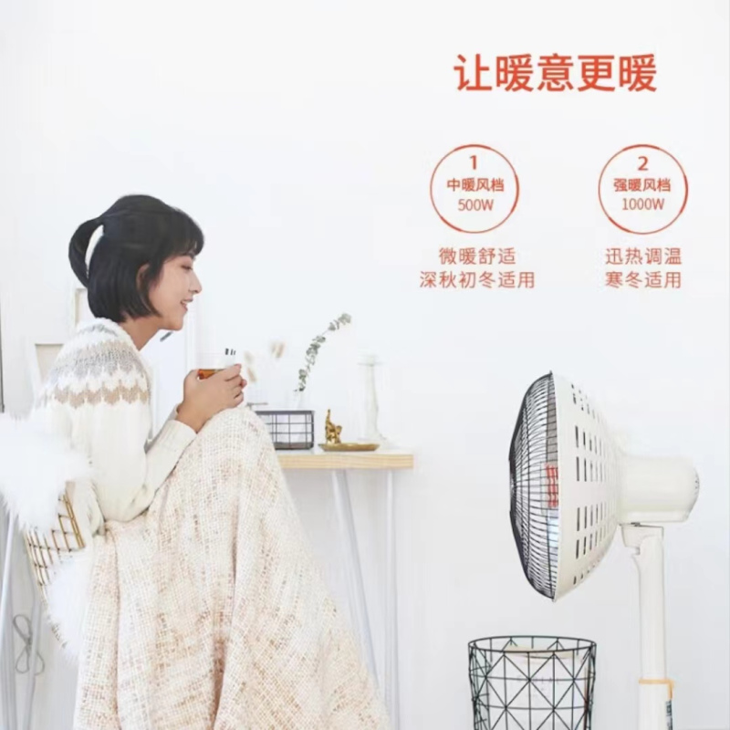 艾美特/Airmate 小太阳 HF10189T 1000W 大功率 一台