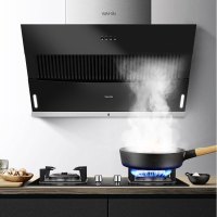 美的出品WAHIN华凌抽油烟机CXW-200-H3S 侧吸式17大吸力抽油烟 大风压家用厨房壁挂式烟机(H3升级款)
