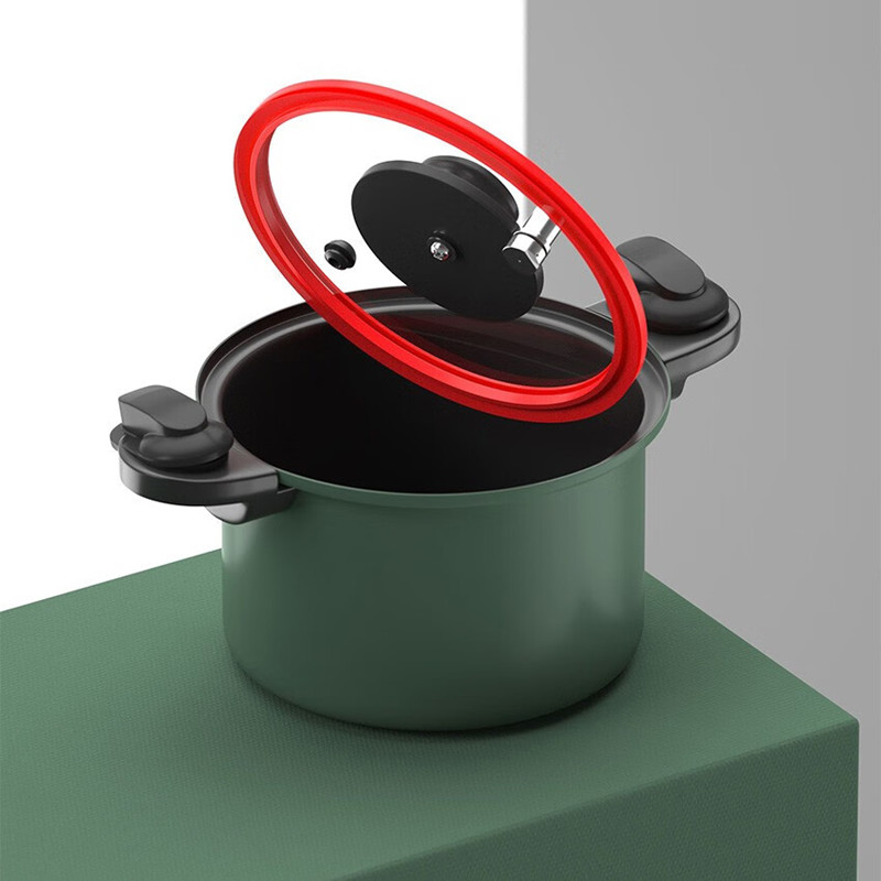 都市太太 DSWYG24 聚宝盆抗微压锅 健康不粘大容量微压锅 绿色
