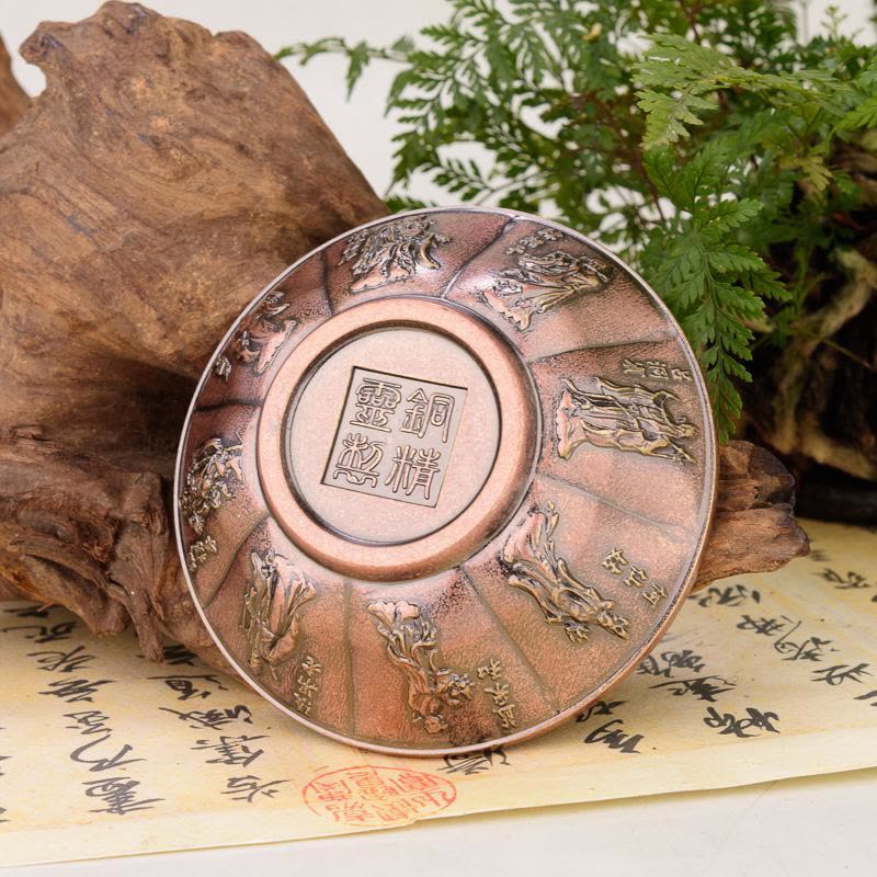 家柏饰(CORATED)铜碗铜 家用佛前供水杯茶杯小供佛碗八仙碗摆件佛堂用品图片