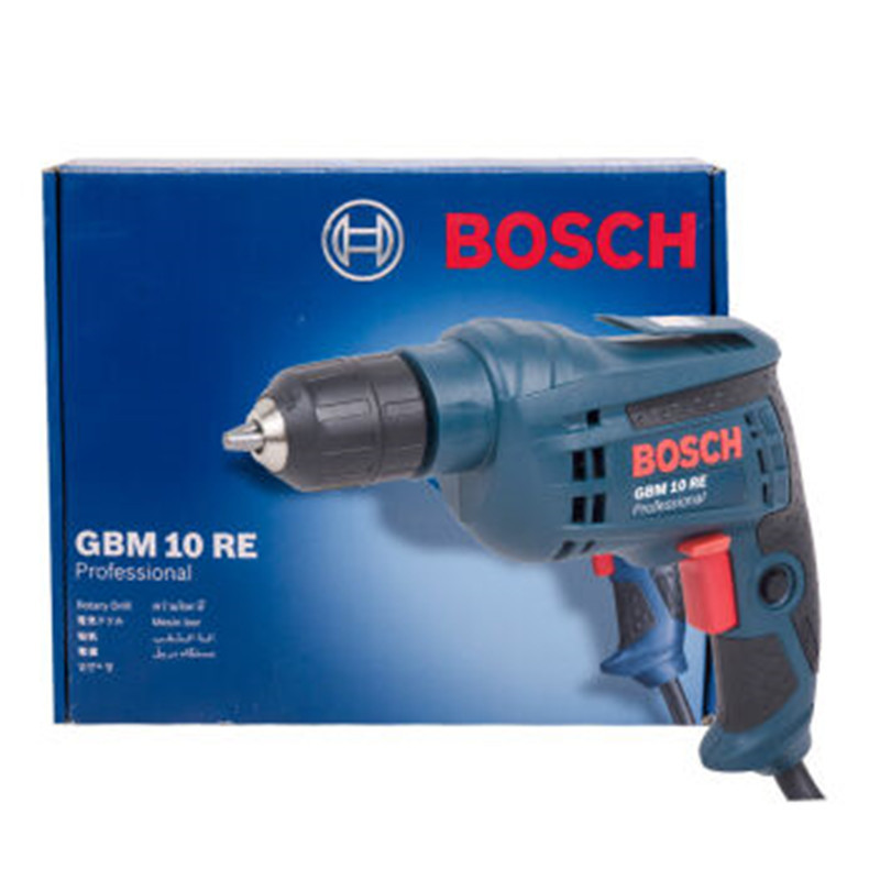 博世 手电钻 GBM 10 RE KLE 插电 220V 450W 夹头范围1-10mm(台)