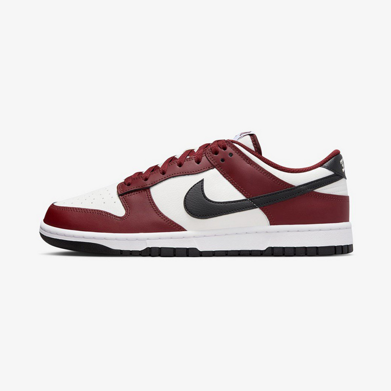 耐克Nike Dunk Low 白红黑 男子低帮复古运动休闲板鞋 FZ4616-600