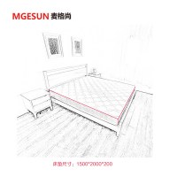 麦格尚 床垫保护垫交织棉床褥垫床上用品舒适垫褥子保洁垫被 床垫