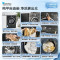 [官方正品]小天鹅滚筒洗衣机全自动家用10公斤纯平自由嵌 1.21超高洗净比变频一级能效羽绒服洗 单洗TG10V28T