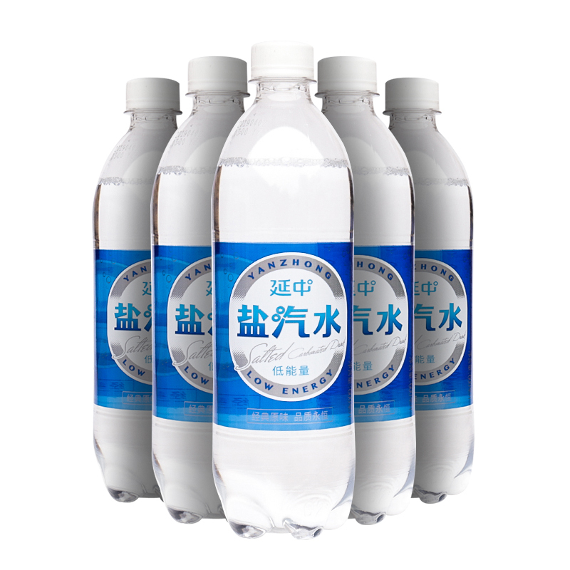 延中盐汽水上海特产饮料600ml*20箱整