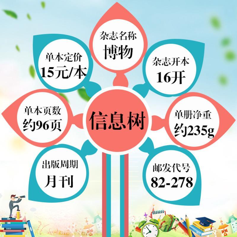 2021年2月 博物杂志2021年8月自然探索植物昆虫科普书籍青少年版国家地理