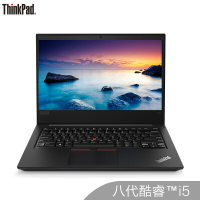 联想ThinkPad E490 定制款 14英寸轻薄窄边框笔记本电脑（四核i5-8265U 8G 512GBSSD 2G独显 FHD全高清）黑色