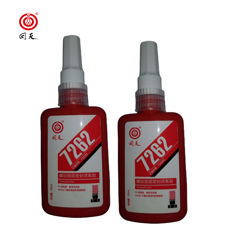 回天 螺纹锁固密封胶 7262 红色 50ml/瓶*10瓶 箱高清大图