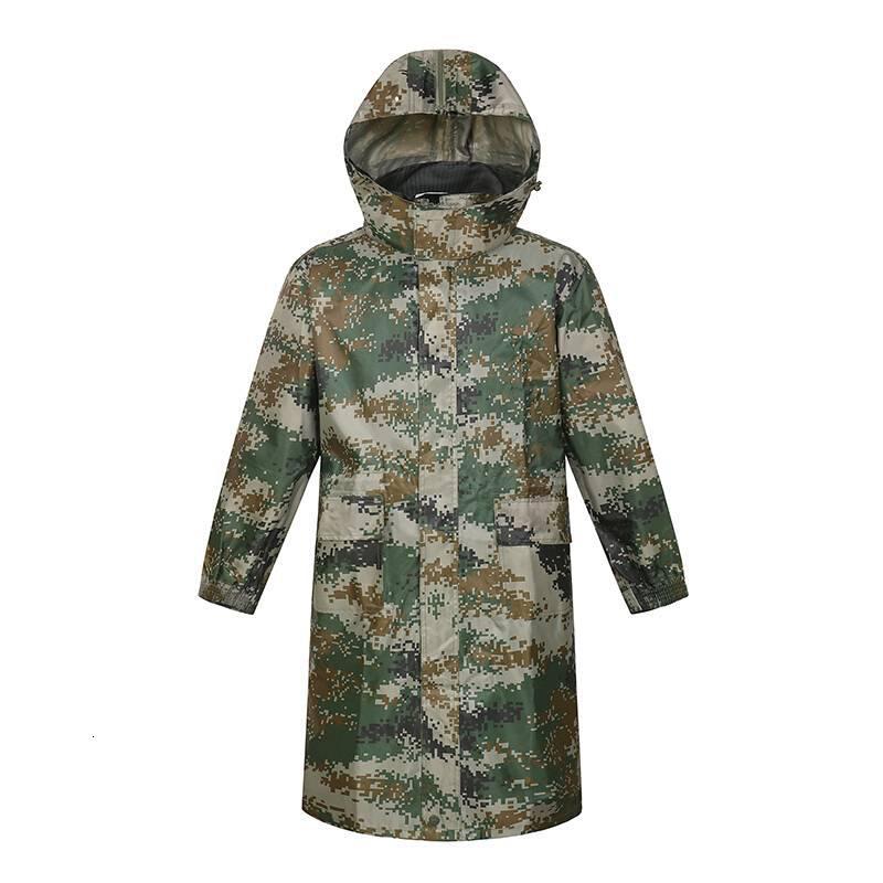 户外07迷彩雨衣长款男士连体雨披雨衣雨裤套装分体女防水徒步