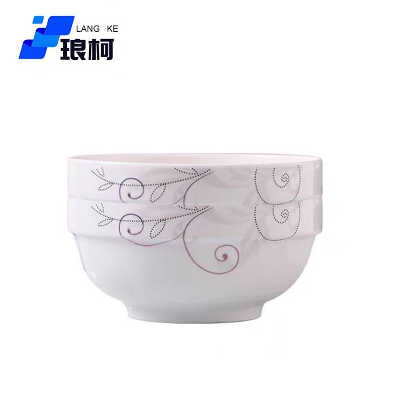 琅柯 陶瓷碗 金枝玉叶 6英寸