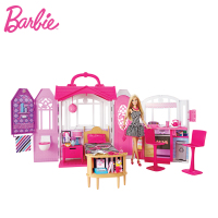 Barbie 芭比 闪亮度假屋（带娃娃）CFB65晒单图