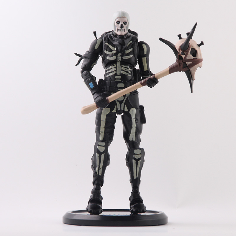 梦幻工场堡垒之夜手办骷髅兵fortnite麦克法兰7寸可动手办游戏周边