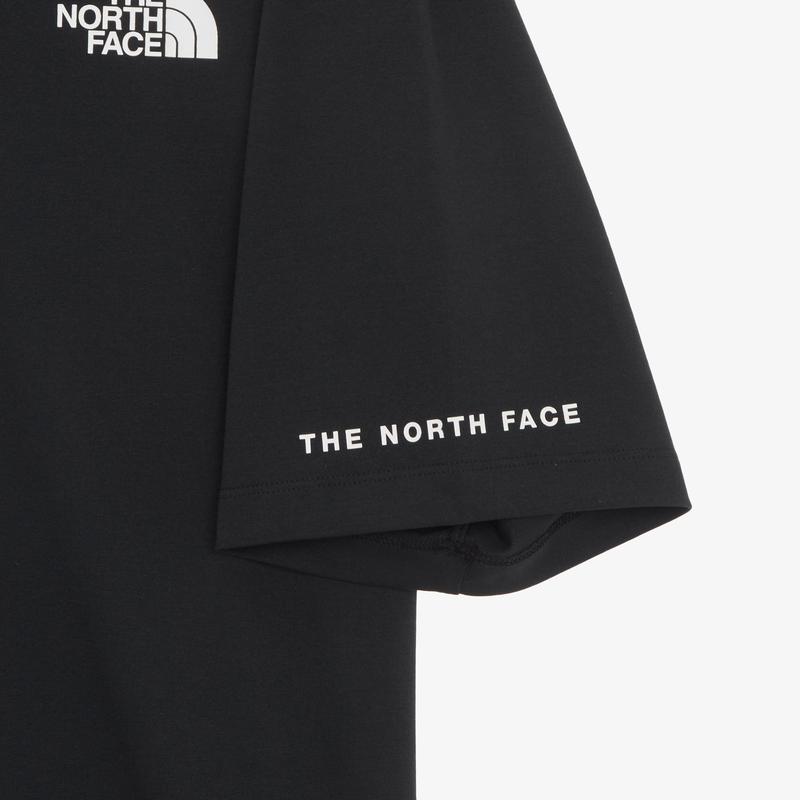 THE NORTH FACE北面中性短袖圆领印花透气吸汗户外休闲运动T恤高清大图