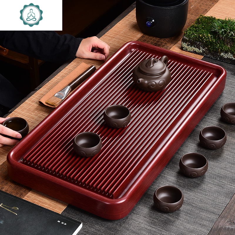 电木茶盘一体家用简约托盘功夫茶具茶海台湾电胶木茶台可定制 封后