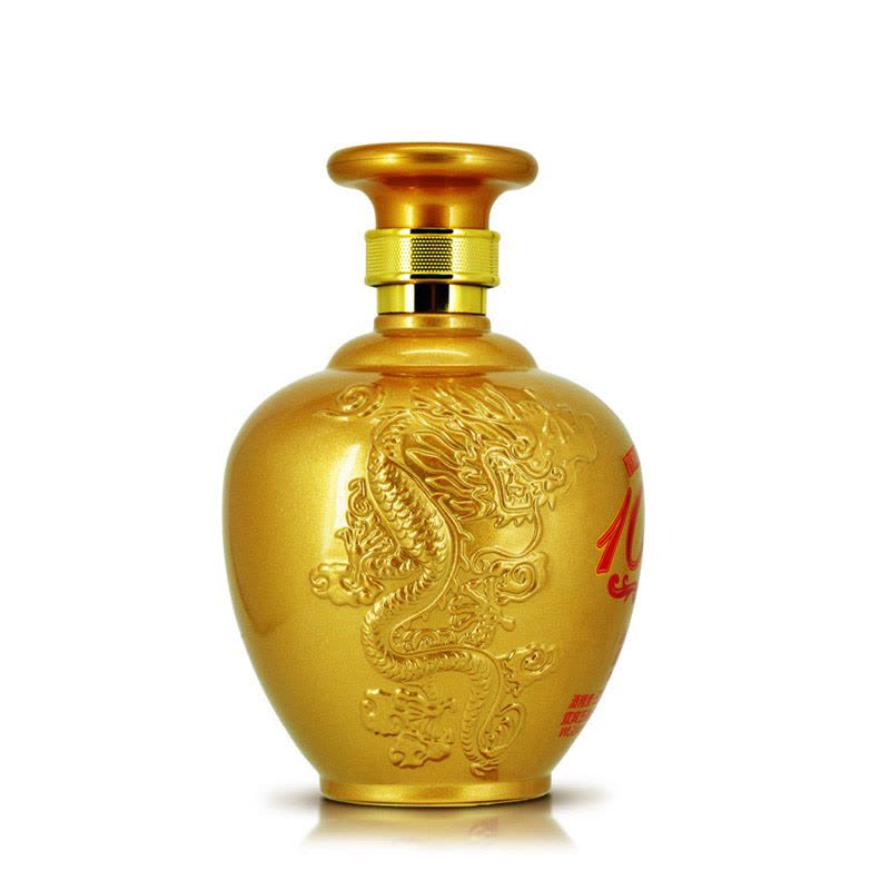 五粮液股份公司出品100年传奇精品金坛52度浓香型白酒500ml*6瓶整箱装