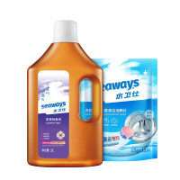 水卫仕 抽油烟机清洗剂 厨房重油污净油渍净油烟净 家用强力去油污神器除菌家居除菌液+洗衣机槽泡腾片 单套价