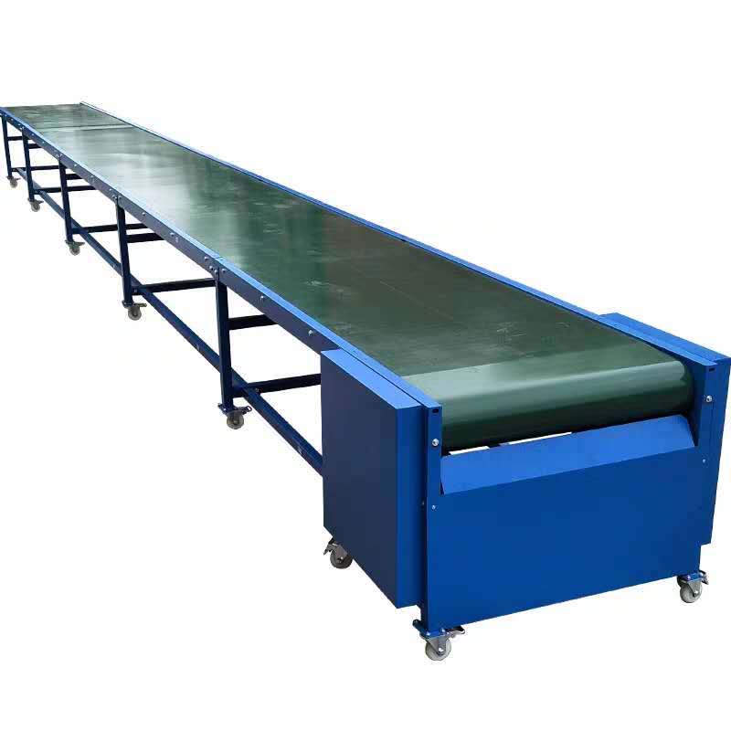 流水线物流输送机快递传送带理线家pvcpu不锈钢输送带链板输送线定制