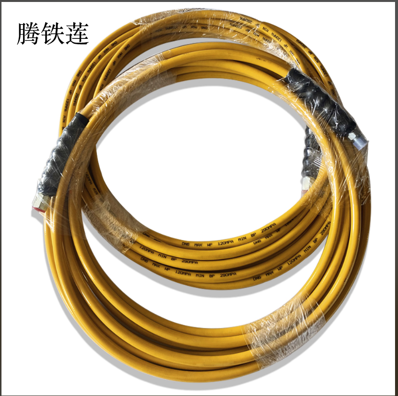 腾铁莲俐 拉铆枪高压油管 8m-70mPA 套高清大图