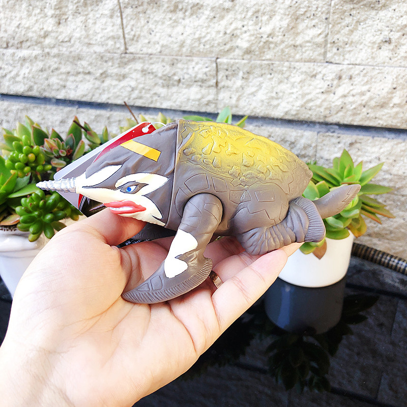 万代奥特曼怪兽系列软胶玩具 陆上古维拉