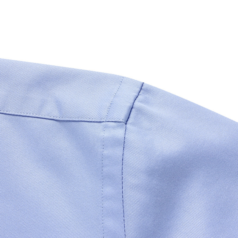 youngor雅戈尔男装商务正装纯棉面料dp免烫蓝色衬衫171ija