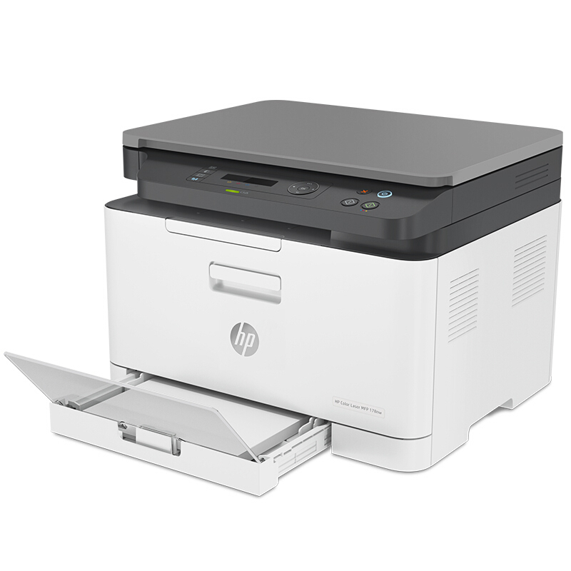 [苏宁自营店]惠普(hp)178nw 锐系列新品 彩色激光多功能一体机三合一打印复印扫描无线 M176n升级款有线网络无线版 套餐3