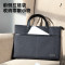 得力(deli)BG108公文包涤纶手提包黑色