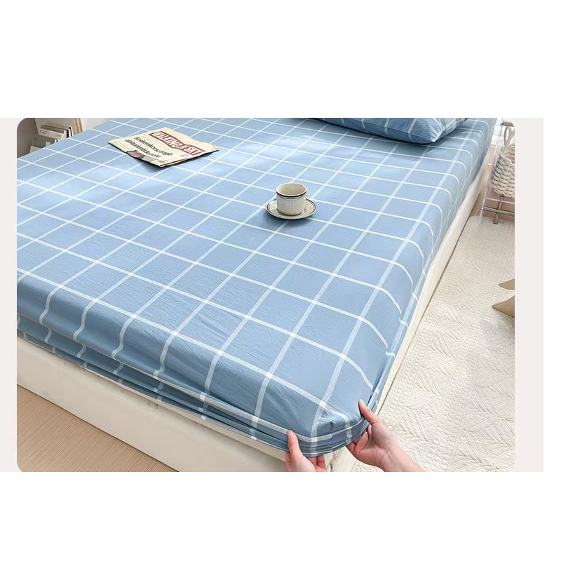 水洗棉床单床笠 KK-463 个高清大图